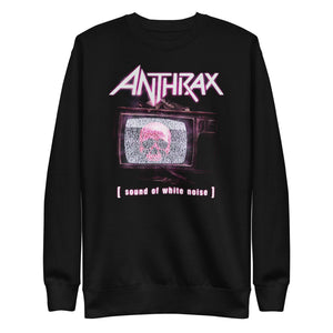 Anthrax Skull TV Mens Sweatshirt Black