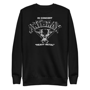 Anthrax Heavy Metal Mens Sweatshirt Black