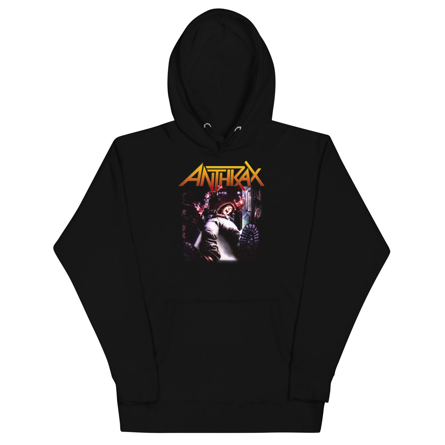 Anthrax Die on Your Feet Mens Hoodie Black