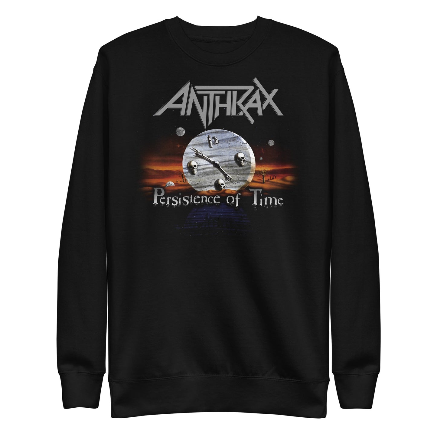 Anthrax Peristence of Time Mens Sweatshirt Black