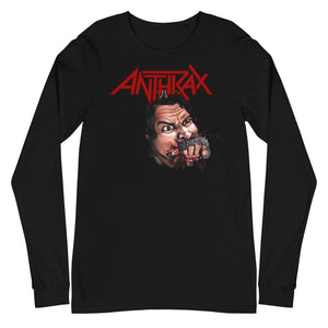 Anthrax Bite Your Hand Mens Long Sleeve T Shirt Black