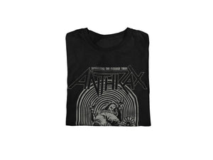 Anthrax 1986 Tour Jumbo Print Mens T Shirt Black