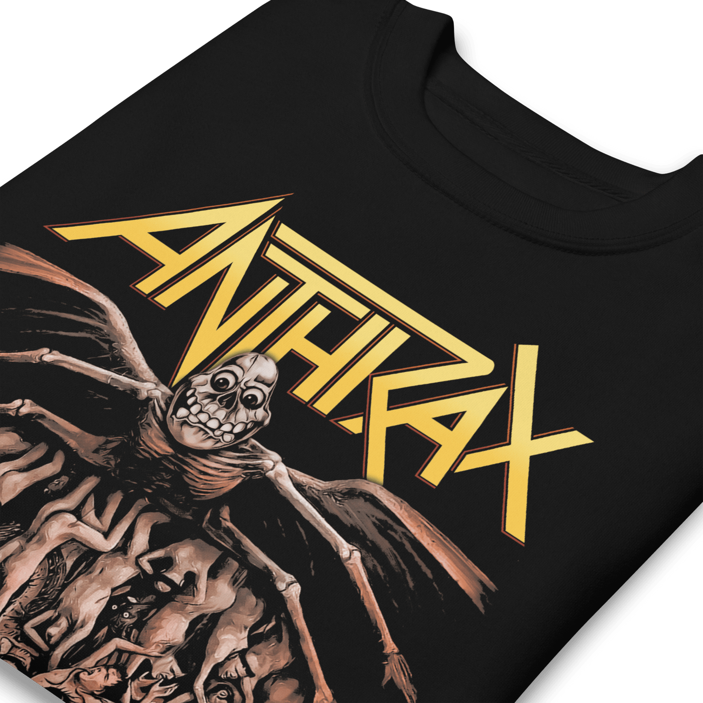 Anthrax 40th Anniversary Tour Mens Sweatshirt Black