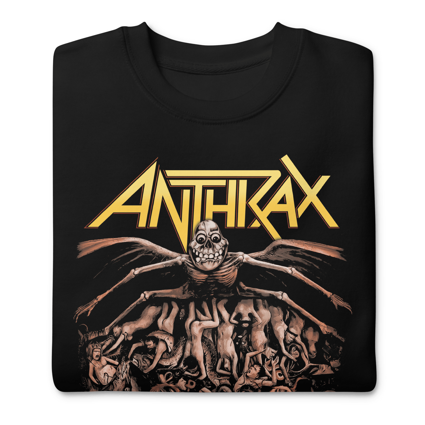 Anthrax 40th Anniversary Tour Mens Sweatshirt Black
