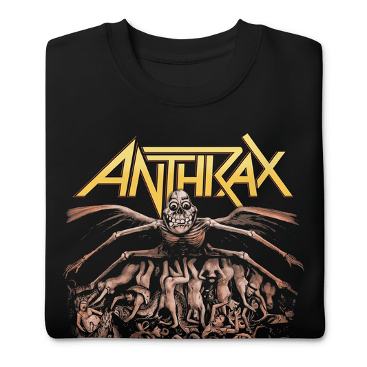 Anthrax 40th Anniversary Tour Mens Sweatshirt Black