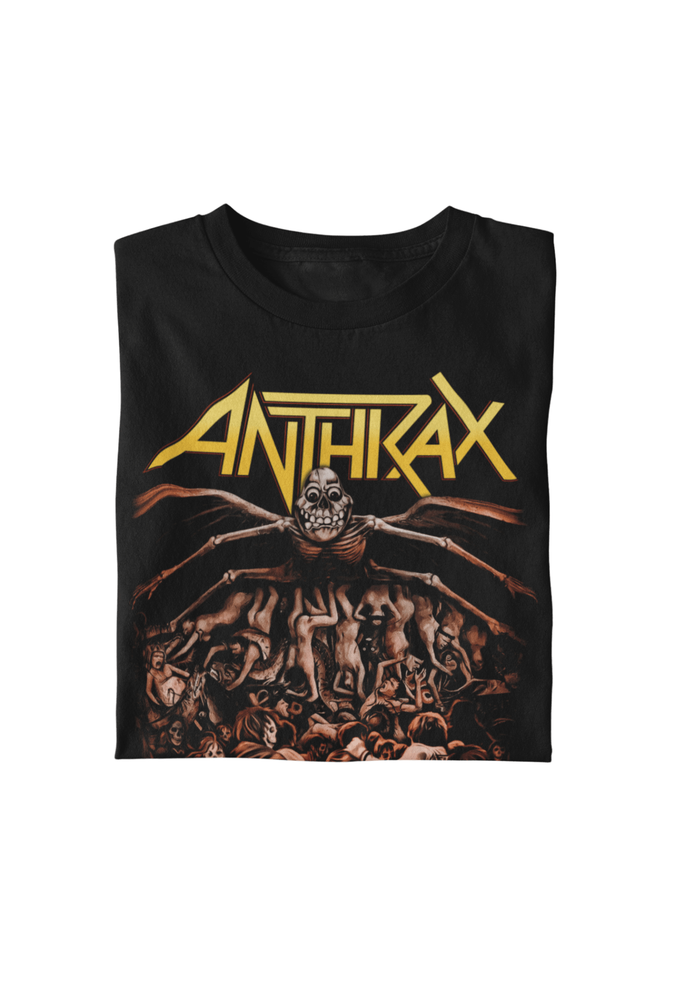 Anthrax 40th Anniversary Tour Officially Licensed Mens T Shirt Black