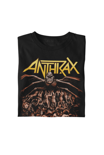 Anthrax 40th Anniversary Tour Officially Licensed Mens T Shirt Black