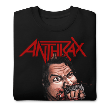 Anthrax Bite Your Hand Mens Sweatshirt Black