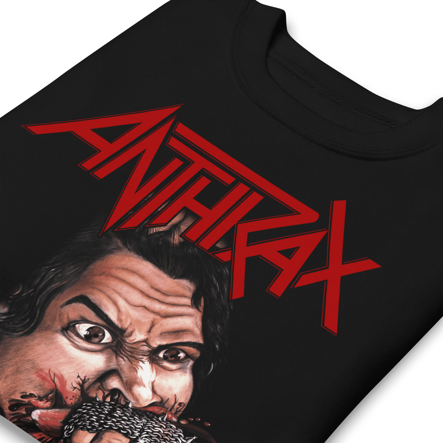 Anthrax Bite Your Hand Mens Sweatshirt Black