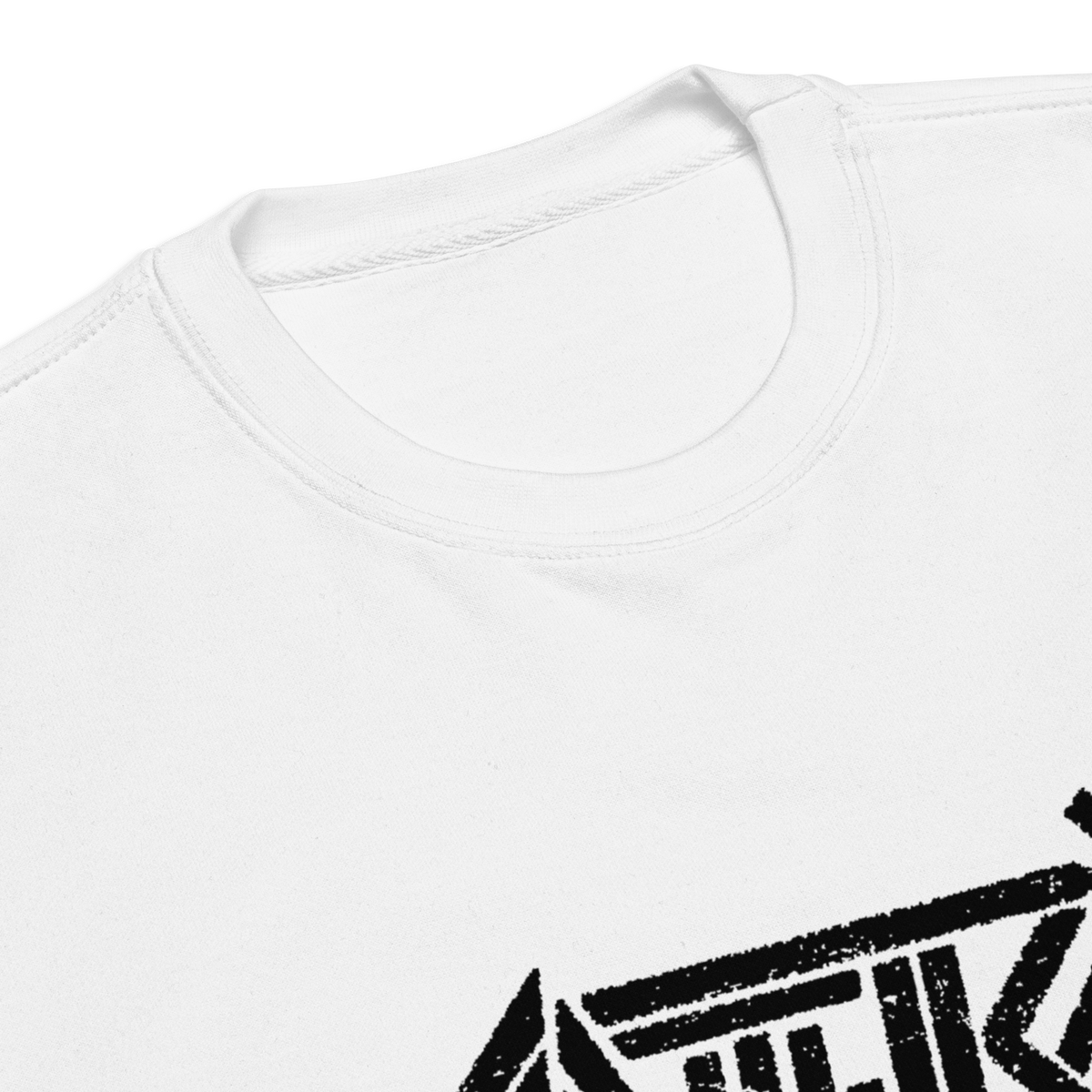 Anthrax Classic Logo Mens Sweatshirt White