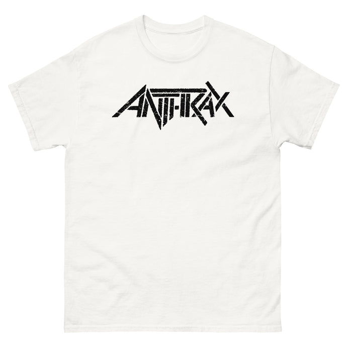 Anthrax Classic Logo Mens T Shirt White