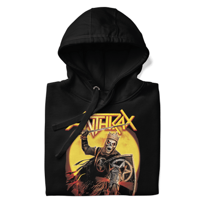Anthrax Dead Cavalry Mens Officially Licensed Hoodie Black