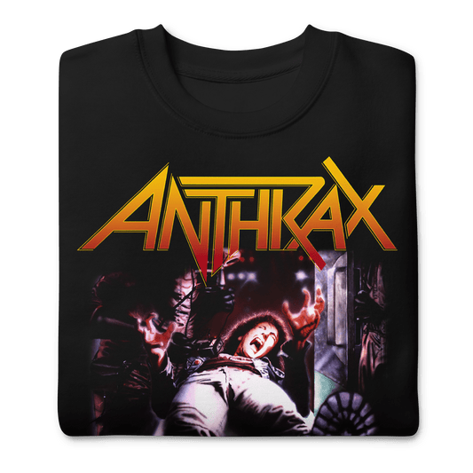 Anthrax Die on Your Feet Mens Sweatshirt Black