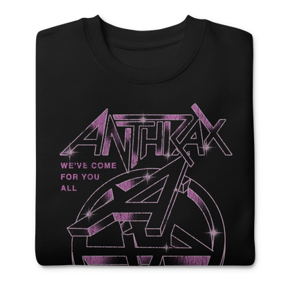 Anthrax Double A Mens Sweatshirt Black