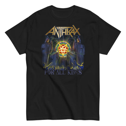 Anthrax For All Kings Officially Licensed Mens T Shirt Black