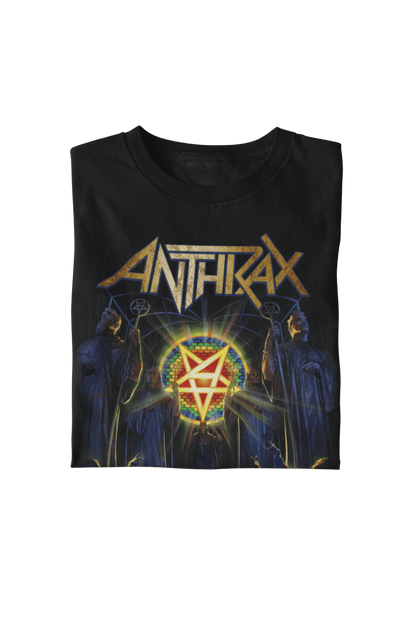 Anthrax For All Kings Officially Licensed Mens T Shirt Black