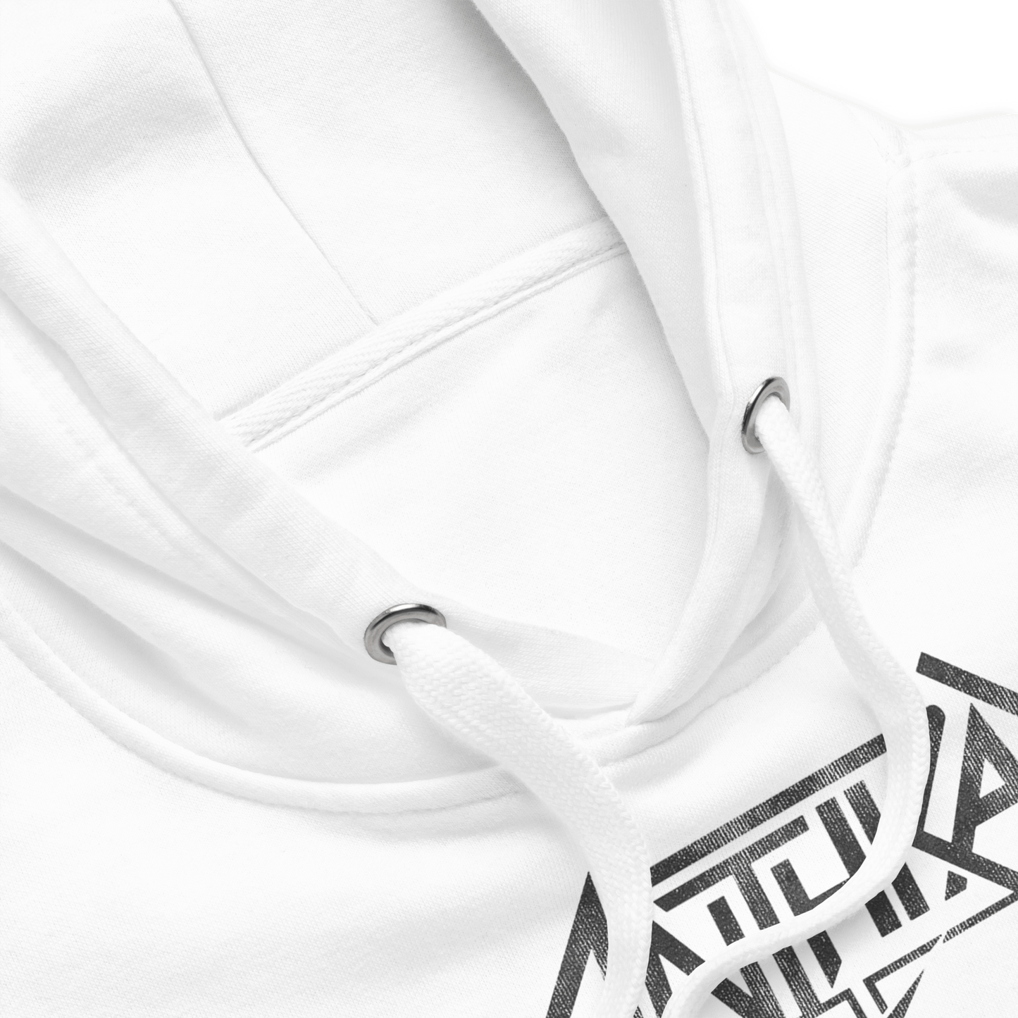 Anthrax Frequency Mens Officially Licensed Hoodie White