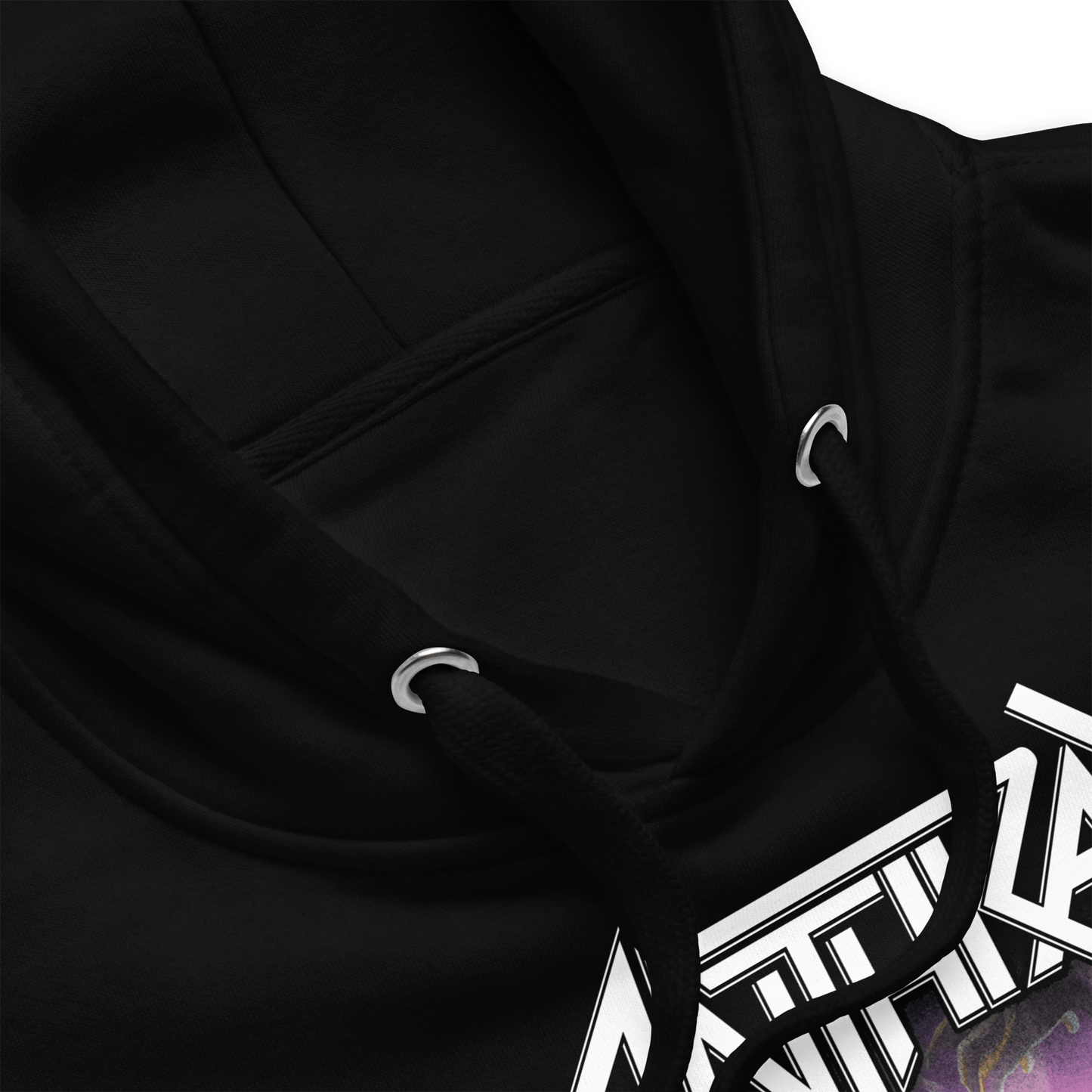 Anthrax Galaxies Mens Officially Licensed Hoodie Black