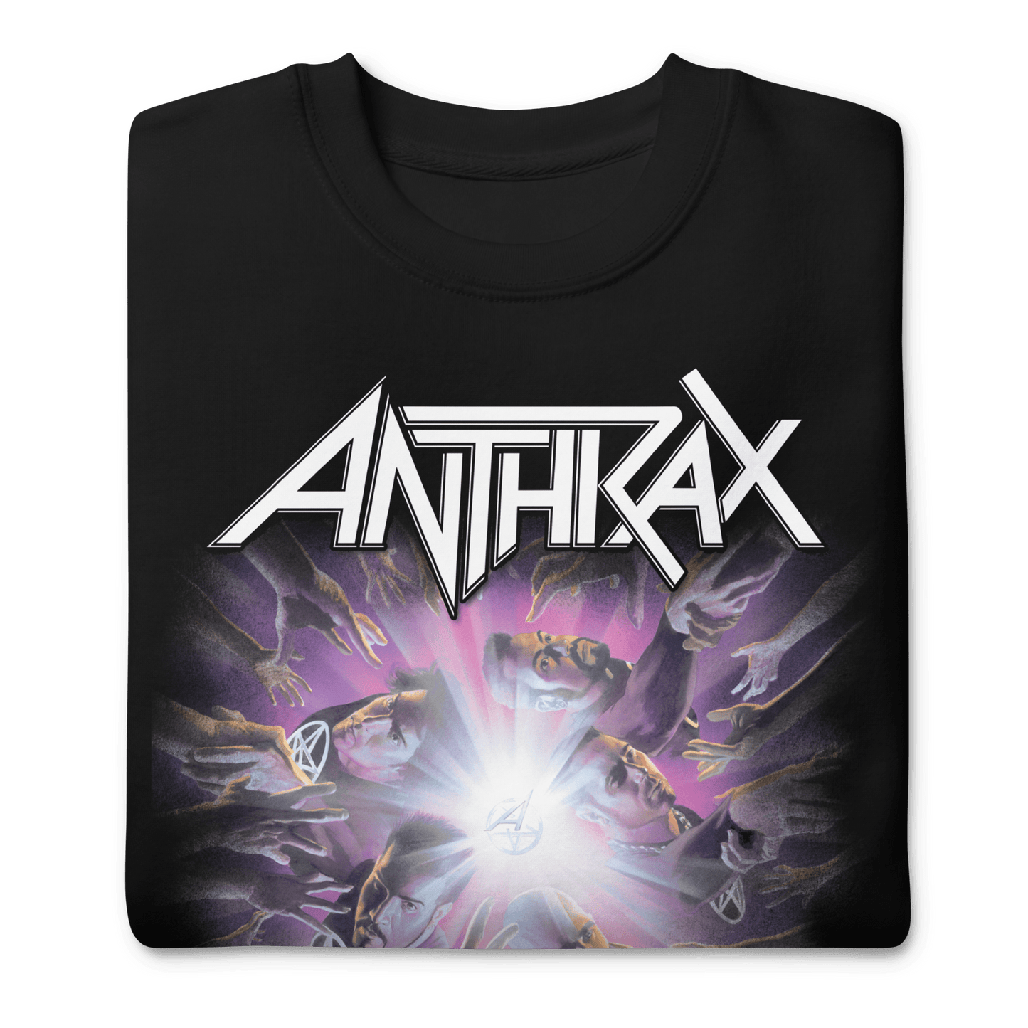 Anthrax Galaxies Mens Sweatshirt Black
