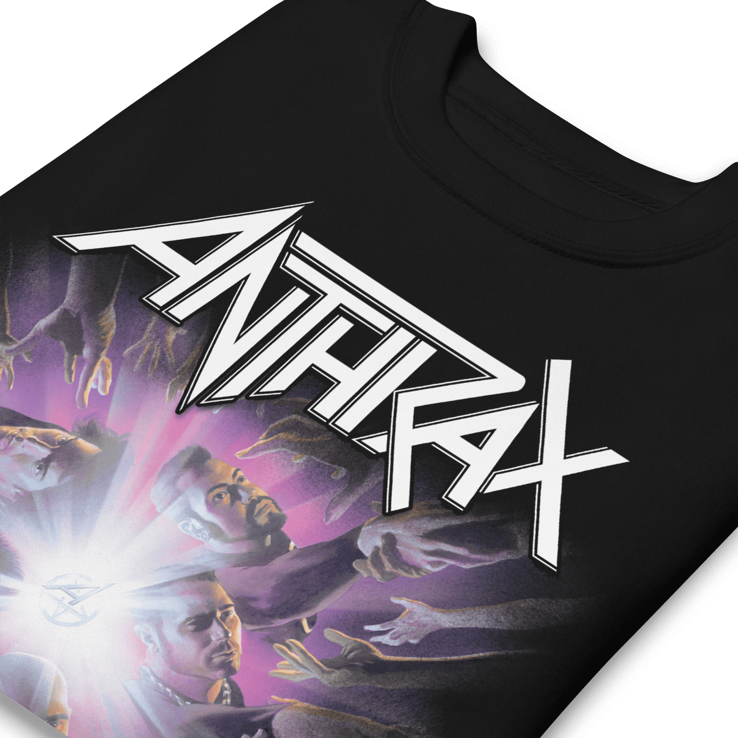 Anthrax Galaxies Mens Sweatshirt Black