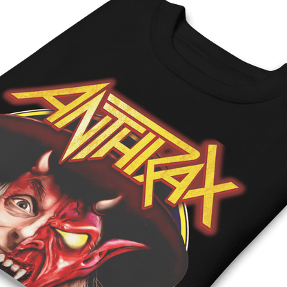 Anthrax Half Devil Mens Sweatshirt Black