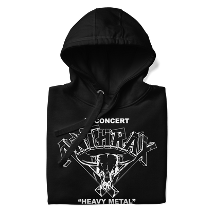 Anthrax Heavy Metal Mens Officially Licensed Hoodie Black