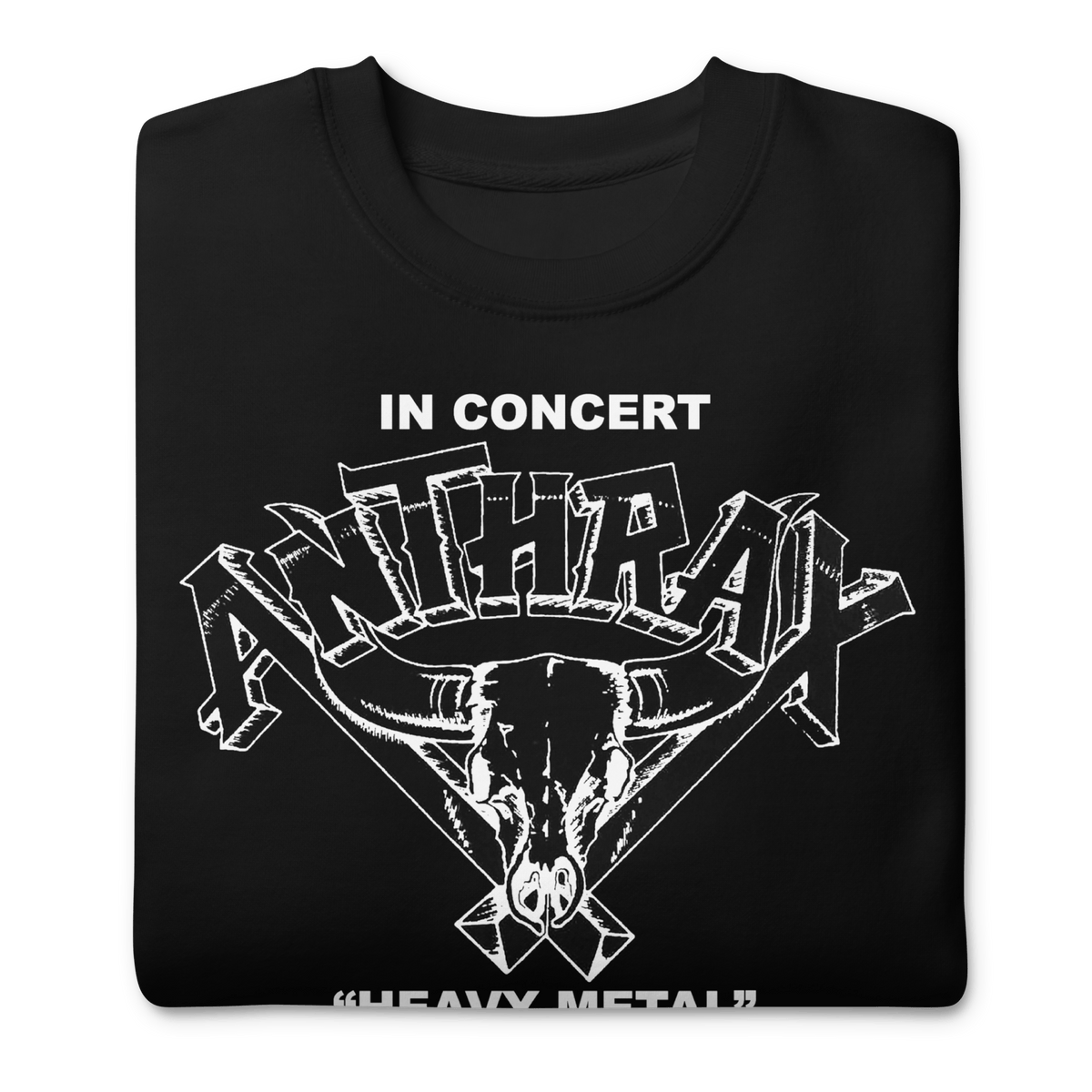 Anthrax Heavy Metal Mens Sweatshirt Black