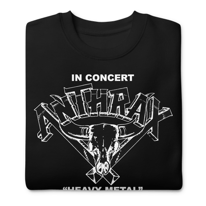 Anthrax Heavy Metal Mens Sweatshirt Black