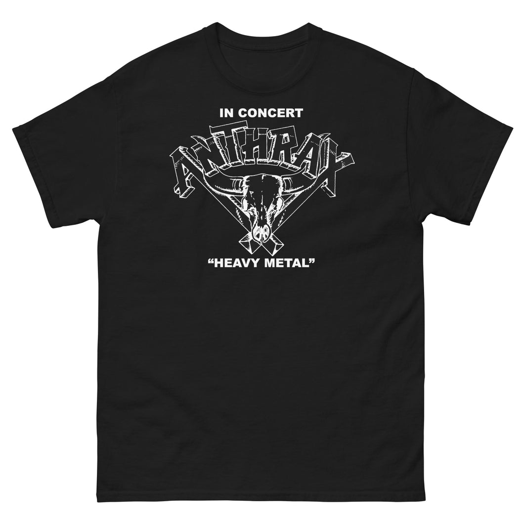 Anthrax Heavy Metal Mens T Shirt Black