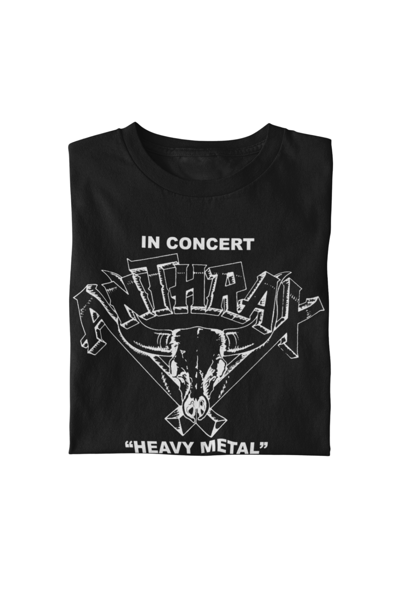 Anthrax Heavy Metal Officially Licensed Mens T Shirt Black