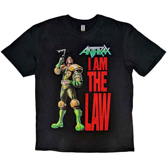 Anthrax I am the Law [T-Shirt] Officially Licensed