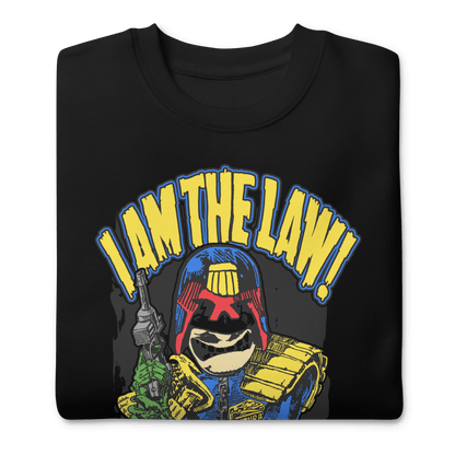 Anthrax I Am The Law Mens Sweatshirt Black