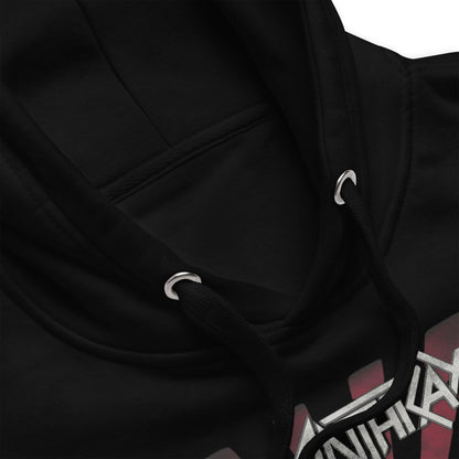 Anthrax Japan 91 Tour Classic Mens Officially Licensed Hoodie Black