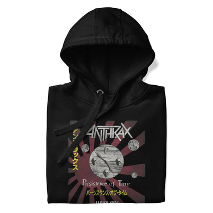 Anthrax Japan 91 Tour Classic Mens Officially Licensed Hoodie Black