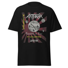 Load image into Gallery viewer, Anthrax Japan 91 Tour Jumbo Print Mens T Shirt Black