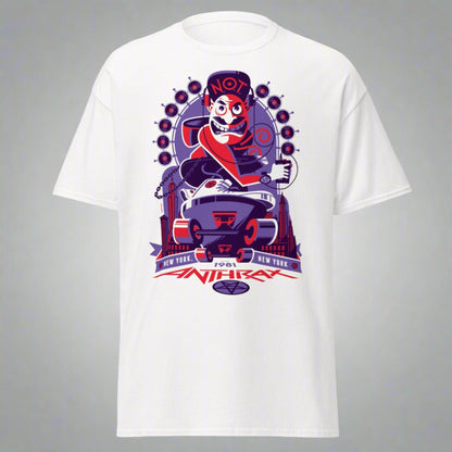 Anthrax New York 81 Tour Jumbo Print Officially Licensed Mens T Shirt White