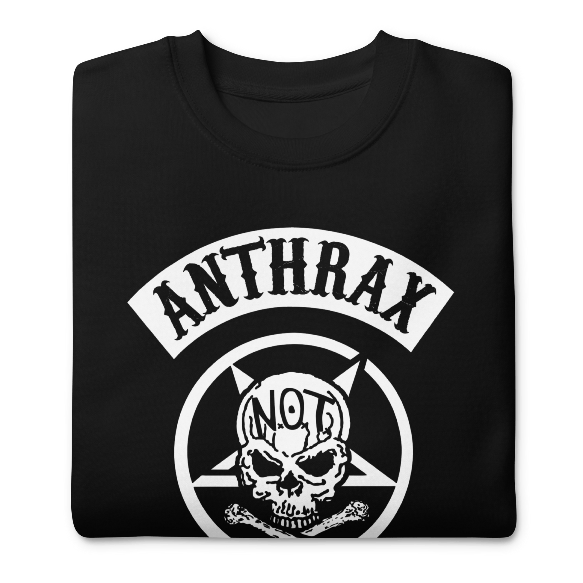 Anthrax New York City Mens Sweatshirt Black