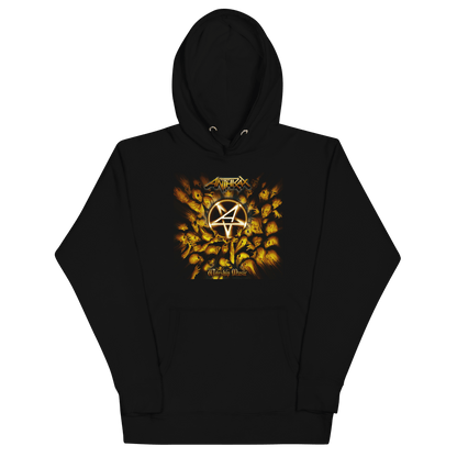 Anthrax Pentagram Logo Mens Officially Licensed Hoodie #1026 Black