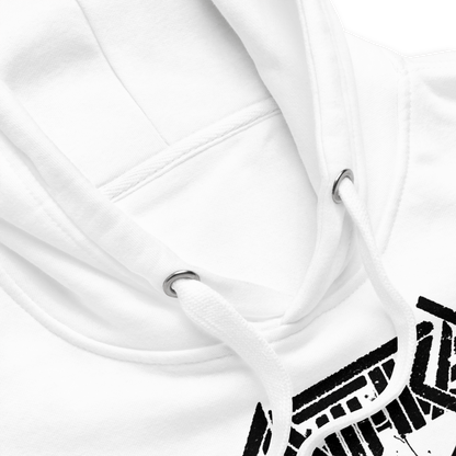 Anthrax Pentagram Logo Mens Officially Licensed Hoodie #1009 White