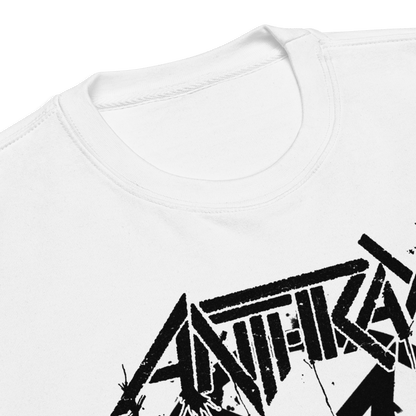 Anthrax Pentagram Logo Mens Sweatshirt #1009 White