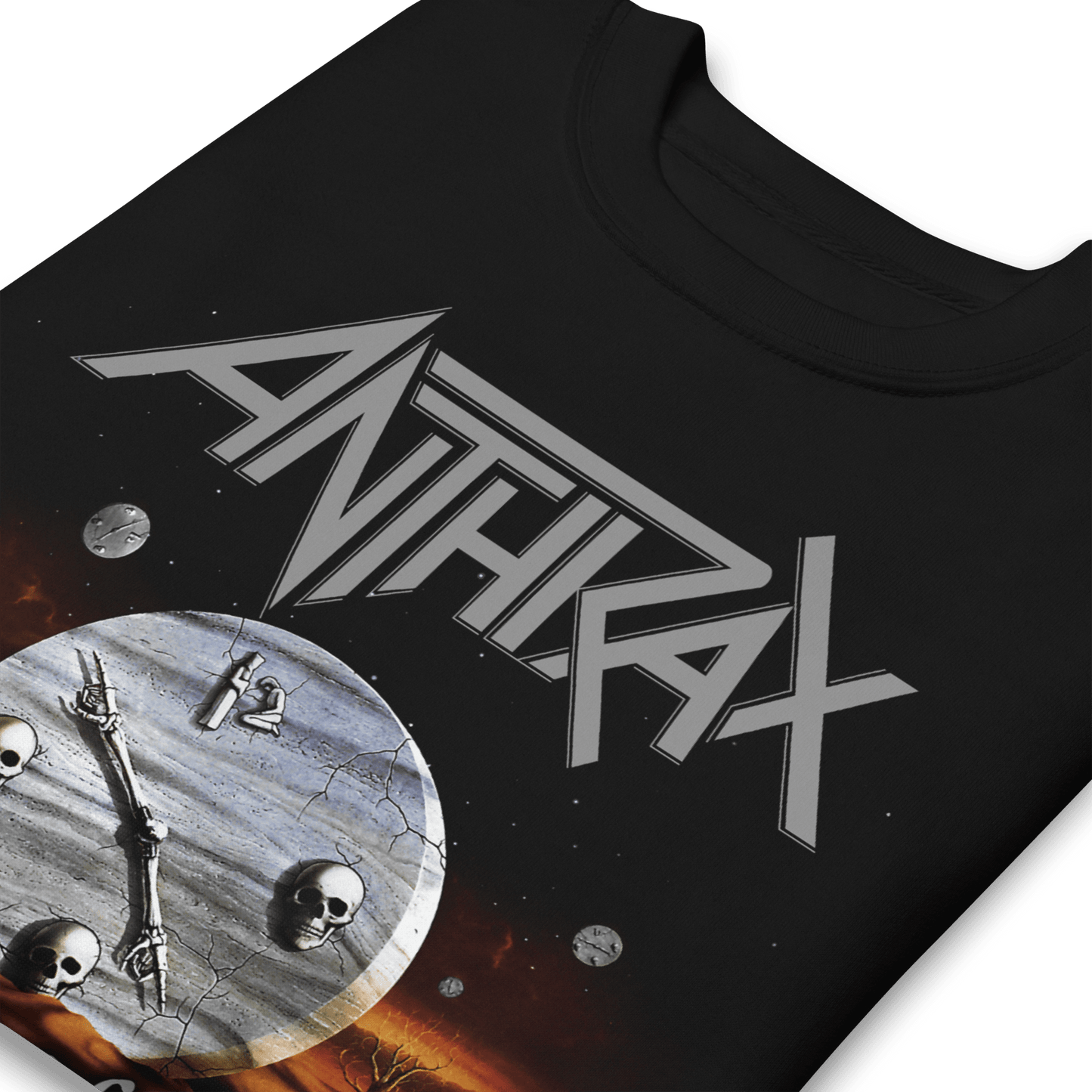Anthrax Peristence of Time Mens Sweatshirt Black