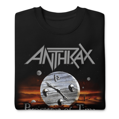 Anthrax Peristence of Time Mens Sweatshirt Black