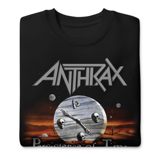 Anthrax Peristence of Time Mens Sweatshirt Black
