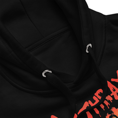 Anthrax Slanted Band Mens Officially Licensed Hoodie Black