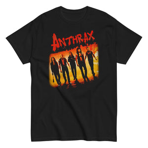 Anthrax Slanted Band Mens T Shirt Black