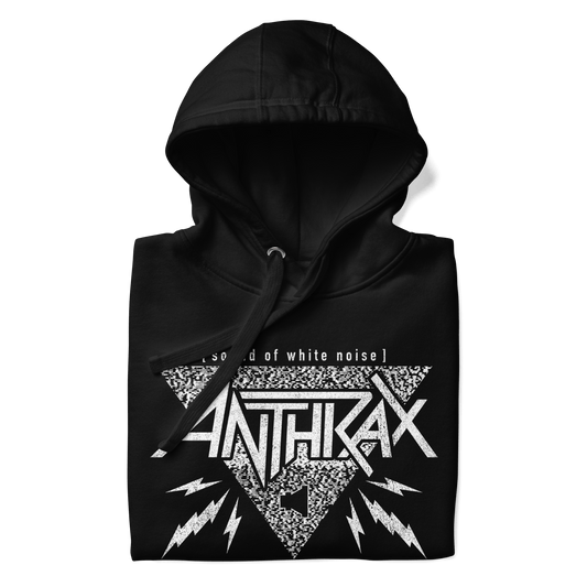 Anthrax Sound Of White Noise Mens Officially Licensed Hoodie Black