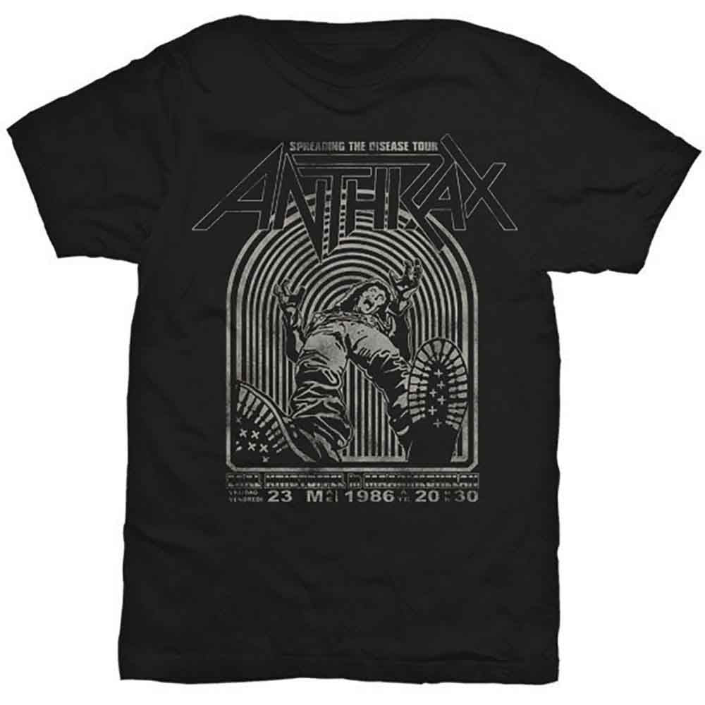 Anthrax Spreading the disease [T-Shirt] Officially Licensed