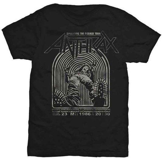 Anthrax Spreading the disease [T-Shirt] Officially Licensed