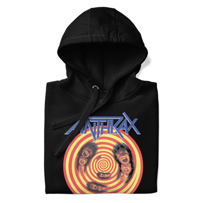 Anthrax State Of Euphoria Mens Officially Licensed Hoodie Black