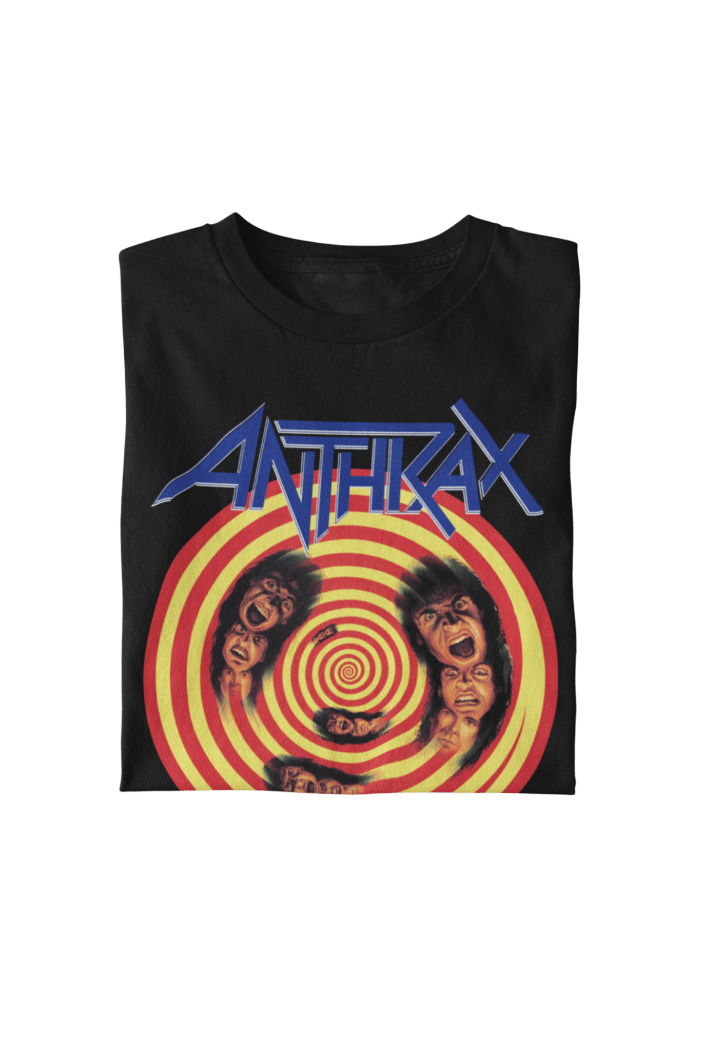 Anthrax State Of Euphoria Officially Licensed Mens T Shirt Black